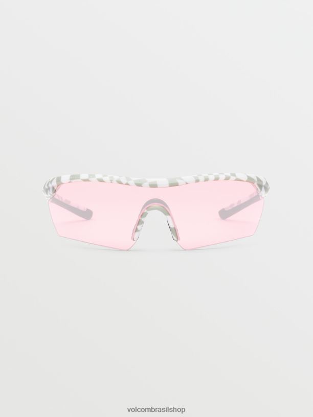 br Volcom unissex ar livre baixar óculos de sol verifique ela/rosa 88NNJ504