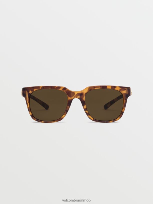 br Volcom unissex ar livre óculos de metamorfose delito fosco/bronze 88NNJ548