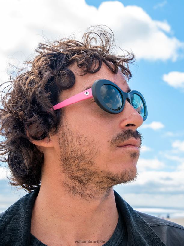 br Volcom unissex ar livre óculos de sol chapados ent/teal 88NNJ467