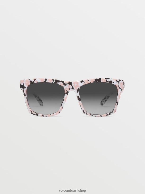 br Volcom unissex ar livre óculos de sol de joia gradiente cinza 88NNJ528