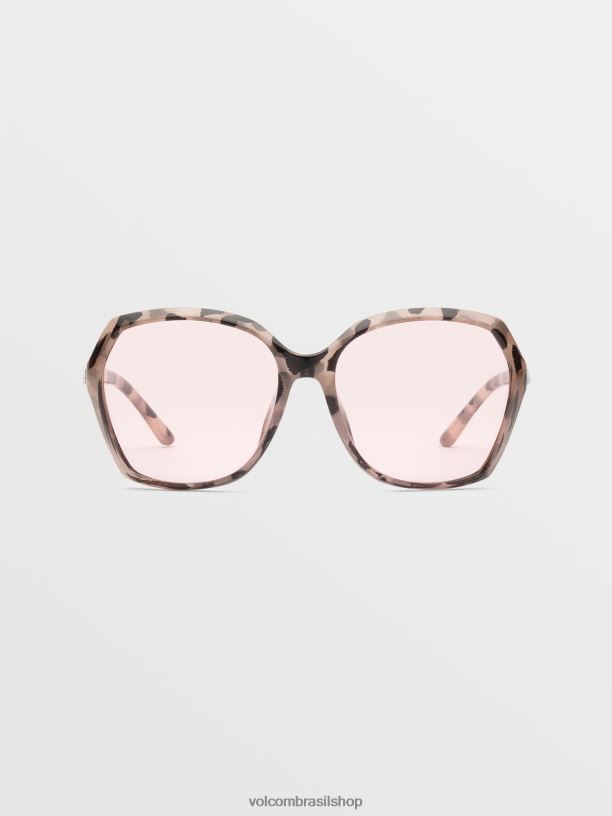 br Volcom unissex ar livre óculos de sol psíquicos deff leopardo/rosa 88NNJ534