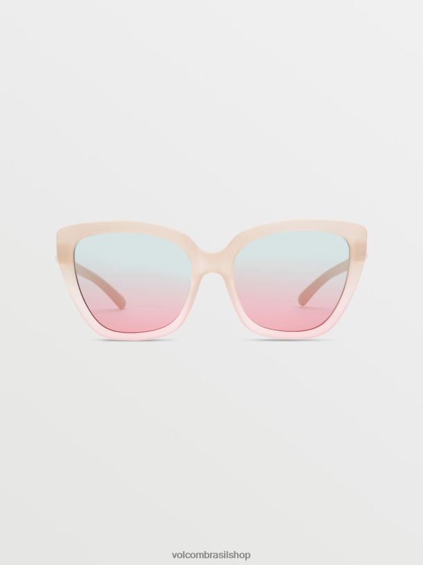 br Volcom unissex ar livre mili óculos de sol gradiente tão desbotado/aqua 88NNJ446