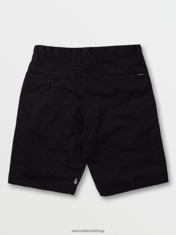 br Volcom unissex ar livre bermuda chino frickin preto 88NNJ761