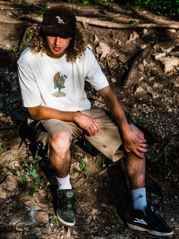 br Volcom unissex ar livre bermuda veeco transit amêndoa 88NNJ754