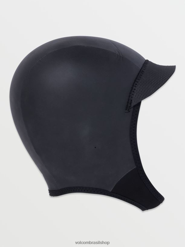 br Volcom homens surfar capuz pulôver 2/5mm preto 88NNJ661