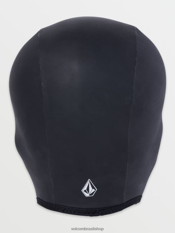 br Volcom homens surfar capuz pulôver 2/5mm preto 88NNJ661