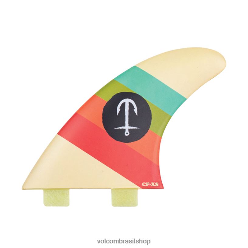 br Volcom homens surfar cf série creme 88NNJ722