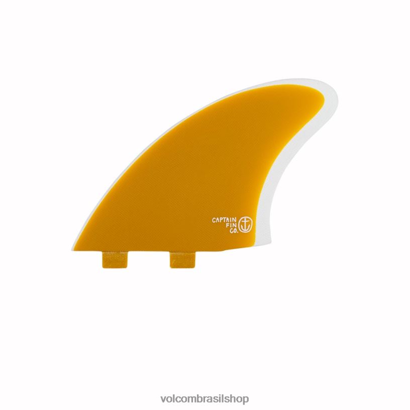 br Volcom homens surfar quilha cf amarelo 88NNJ736