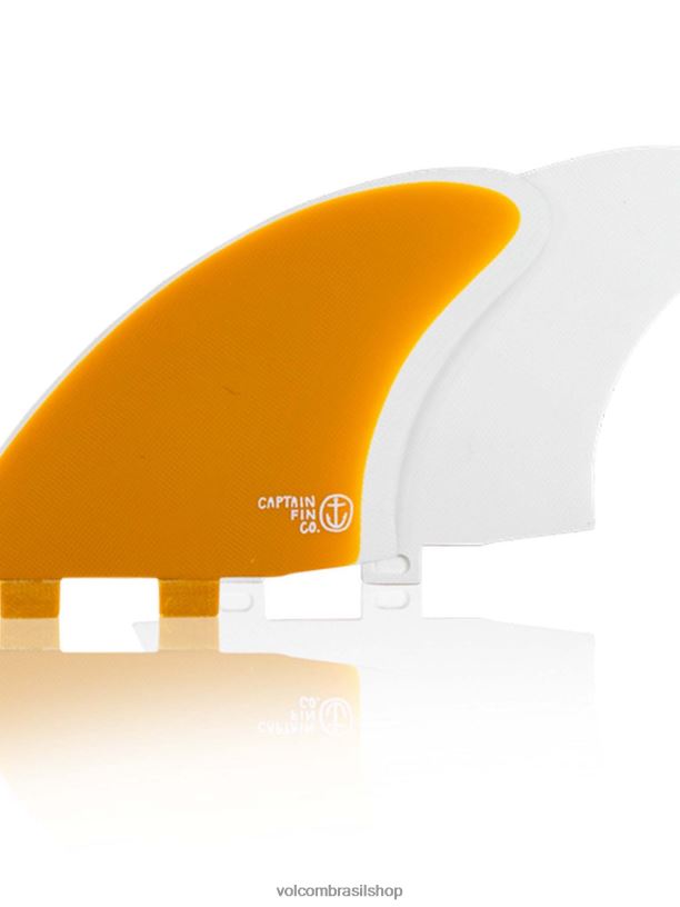 br Volcom homens surfar quilha cf amarelo 88NNJ736