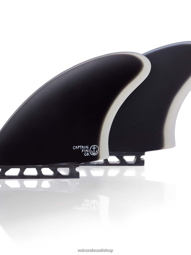 br Volcom homens surfar quilha cf preto 88NNJ720