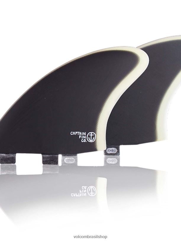 br Volcom homens surfar quilha cf preto 88NNJ738
