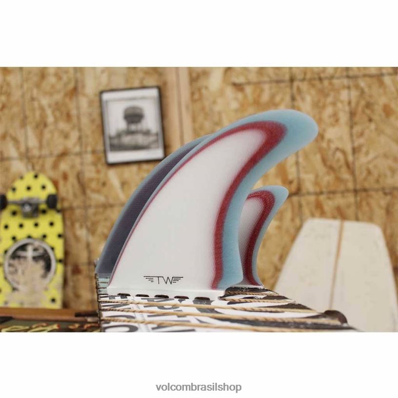 br Volcom homens surfar tyler warren twin + trailer especial azul 88NNJ683