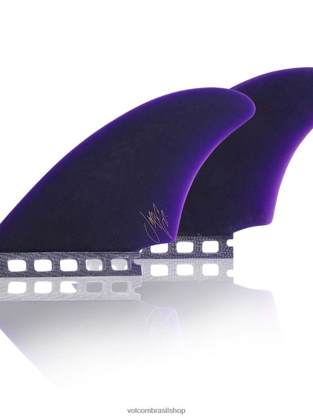 br Volcom homens surfar vidro quilha jeff mccallum roxo 88NNJ682