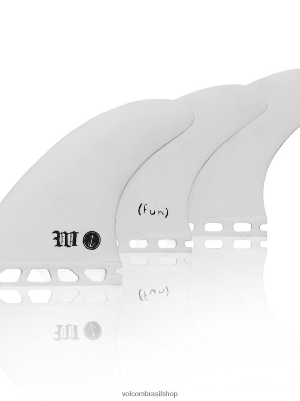 br Volcom homens surfar wade goodall branco branco 88NNJ725