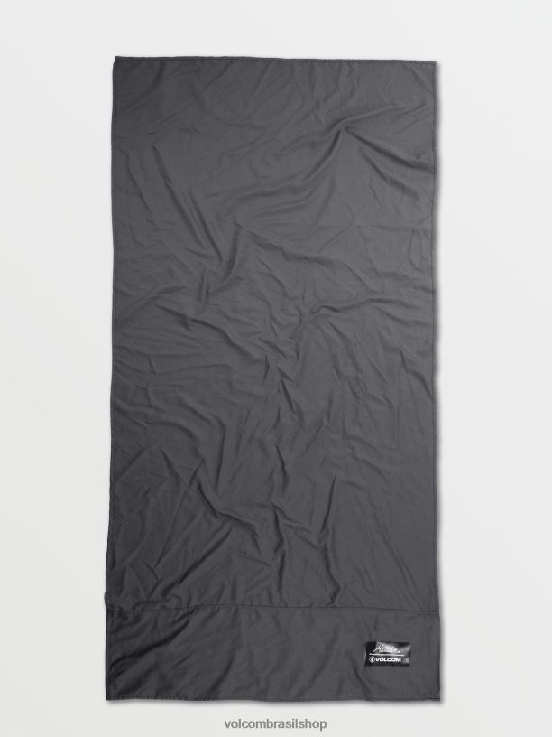 br Volcom x Matador homens surfar toalha de praia embalável cinza 88NNJ663