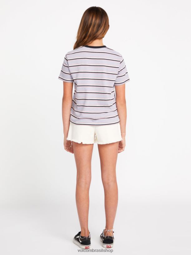 br Volcom garotas roupas camisa de manga curta para festa raio de luar 88NNJ1335