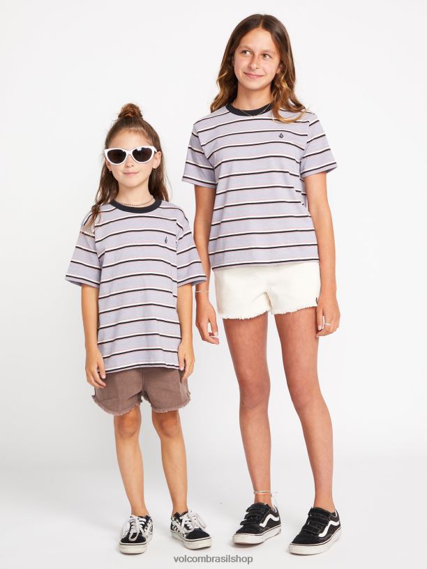 br Volcom garotas roupas camisa de manga curta para festa raio de luar 88NNJ1335