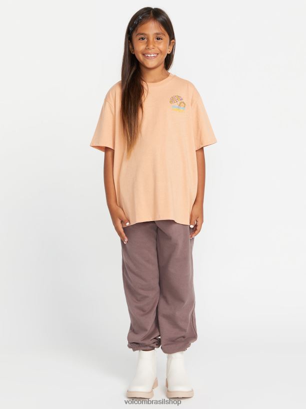 br Volcom garotas roupas camiseta namorado realmente feliz argila 88NNJ1331