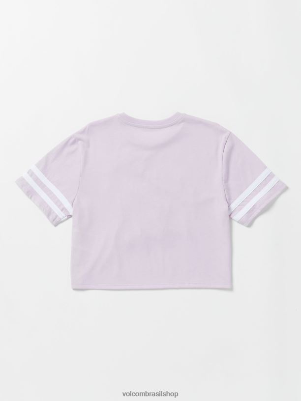 br Volcom garotas roupas camiseta realmente feliz Luz roxa 88NNJ1322