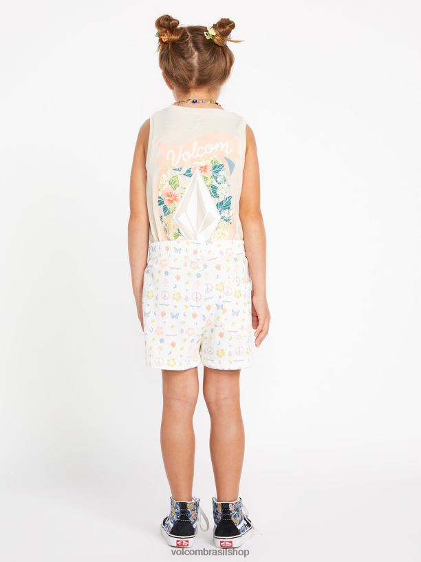 br Volcom garotas roupas shorts realmente amarrados multi 88NNJ1347