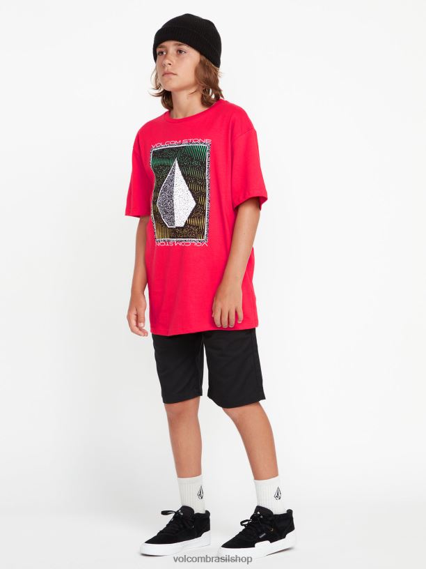 br Volcom Rapazes roupas bermuda chino frickin preto 88NNJ1208