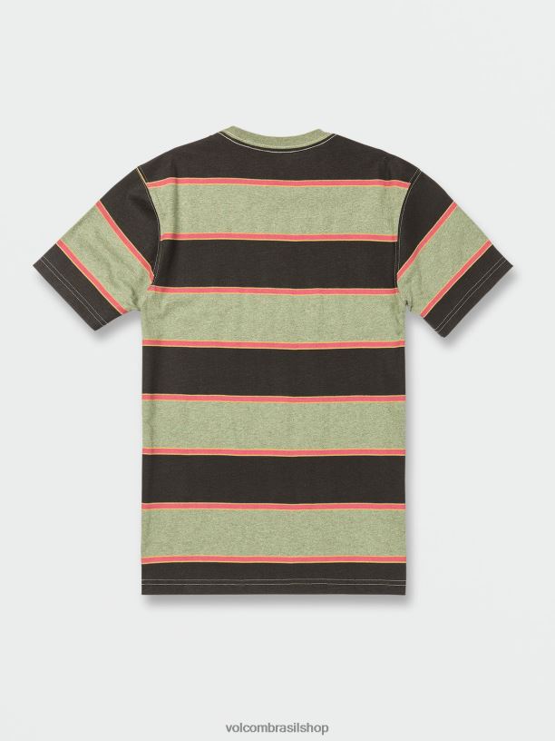 br Volcom Rapazes roupas camisa de manga curta banda bandstone Moinho Velho 88NNJ1143