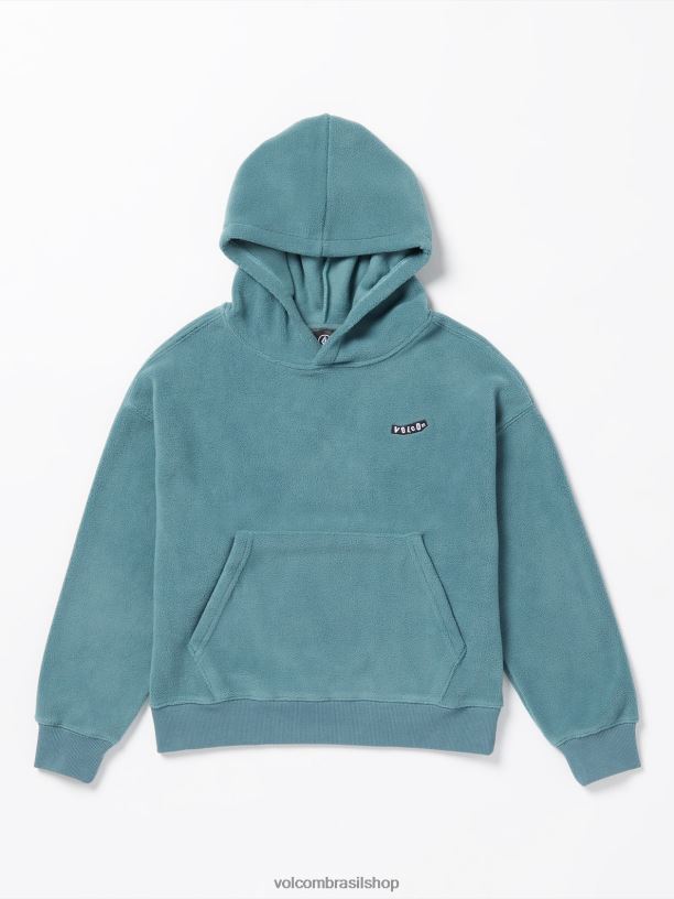 br Volcom Rapazes roupas lance exceções moletom serviço azul 88NNJ1196