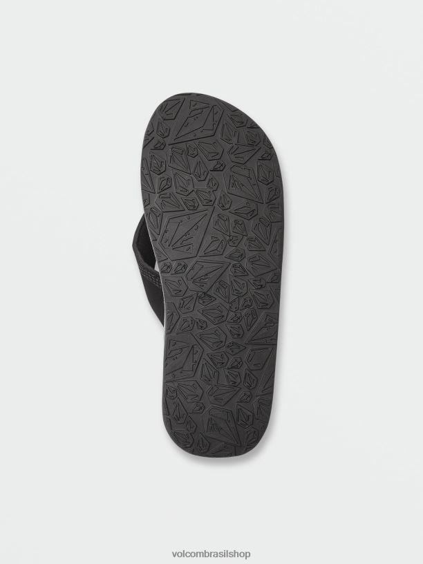 br Volcom Rapazes calçados sandálias juvenis grandes reclináveis nova moda 88NNJ1314