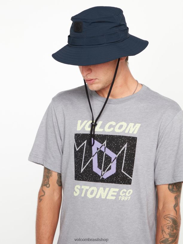 br Volcom homens acessórios chapéu boonie ventilador marinha 88NNJ371