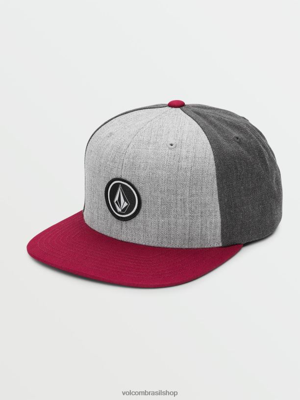 br Volcom homens acessórios chapéu de sarja quarto sangue de boi 88NNJ365