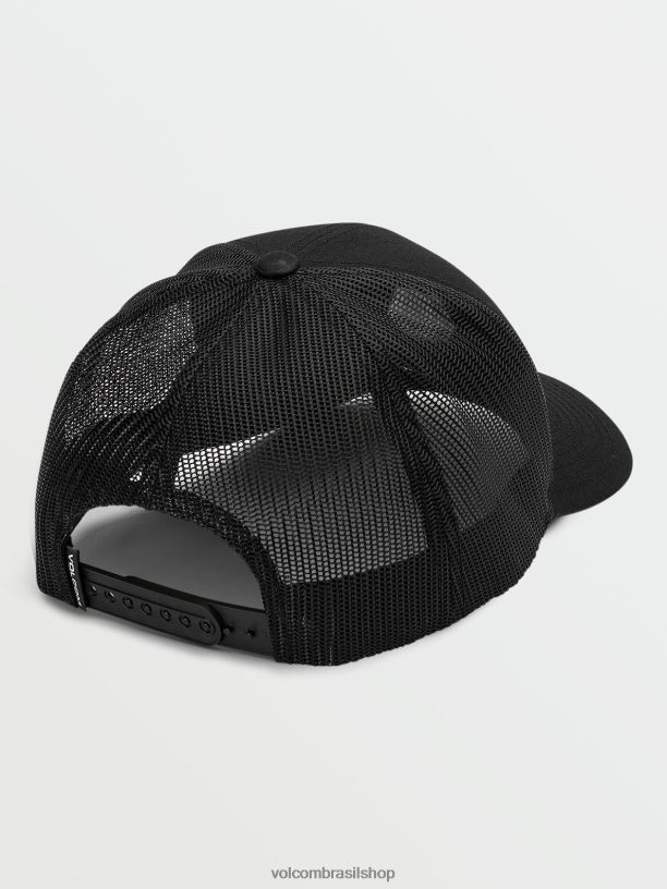 br Volcom homens acessórios queijo pedra cheia preto 88NNJ389