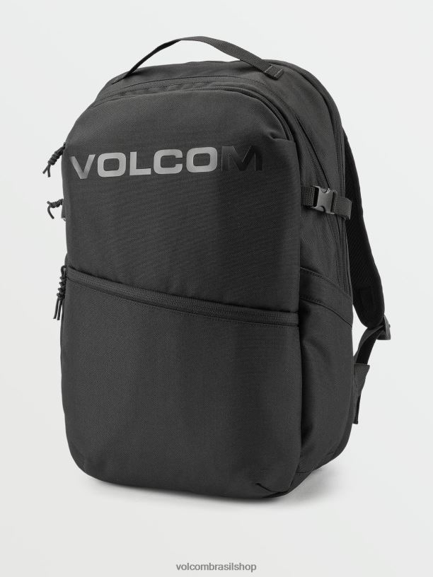 br Volcom homens acessórios mochila itinerante preto 88NNJ422