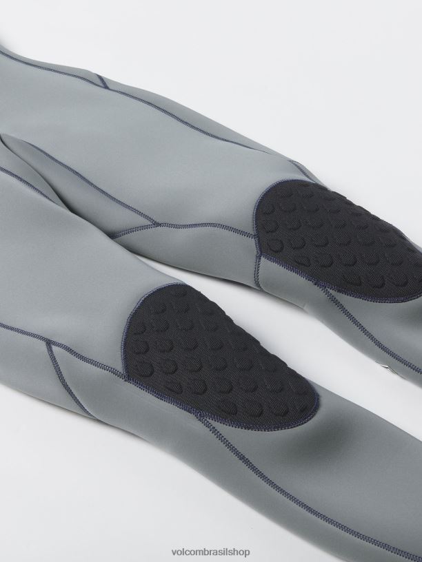 br Volcom homens roupas Fato completo com fecho de peito modulador 3/2mm cruzer azul 88NNJ645