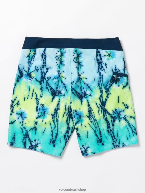 br Volcom homens roupas baú mod batik azul eneovado 88NNJ262