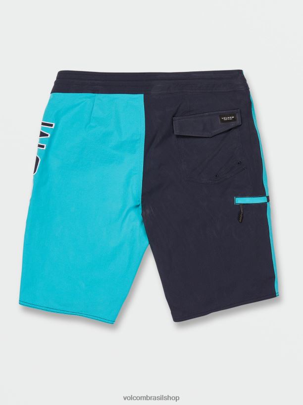 br Volcom homens roupas calção de banho noa deane surf vitals marinha 88NNJ250