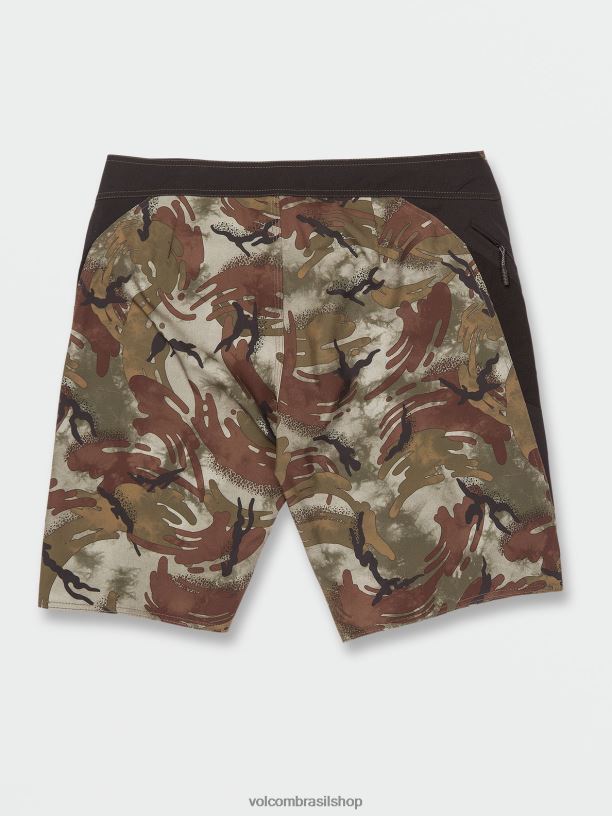 br Volcom homens roupas calção de banho surf vitals jack robinson mod-tech camuflar 88NNJ259