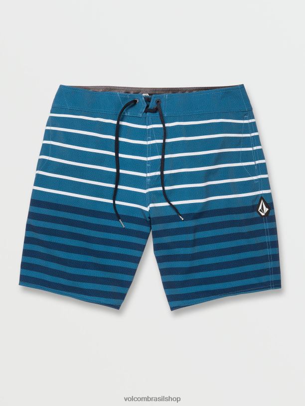 br Volcom homens roupas troncos mod-tech estáticos de quarta-feira índigo envelhecido 88NNJ275