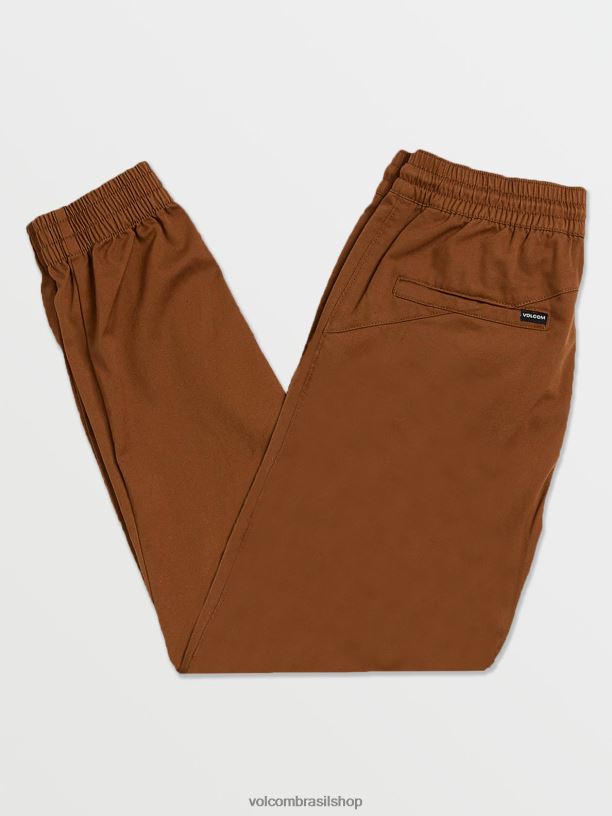 br Volcom homens roupas calça jogger frickin slim lama 88NNJ320
