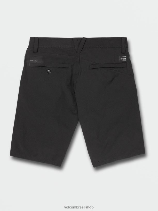 br Volcom homens roupas shorts frickin cross shred preto 88NNJ225