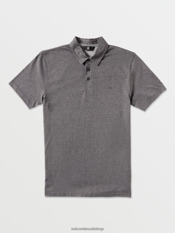br Volcom homens roupas camisa polo wowzer manga curta furtividade 88NNJ151