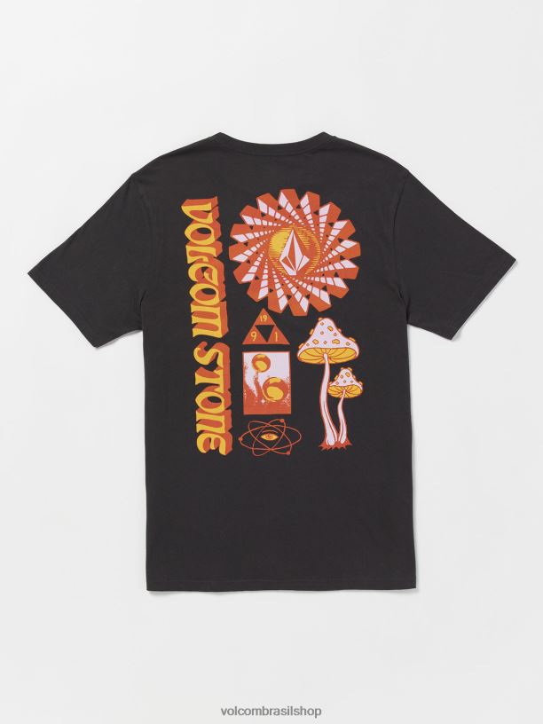 br Volcom homens roupas fazenda para fios molchat camiseta de manga curta furtividade 88NNJ42