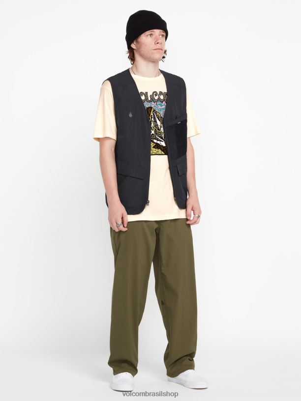 br Volcom homens roupas colete skate vitals alec majerus preto 88NNJ196