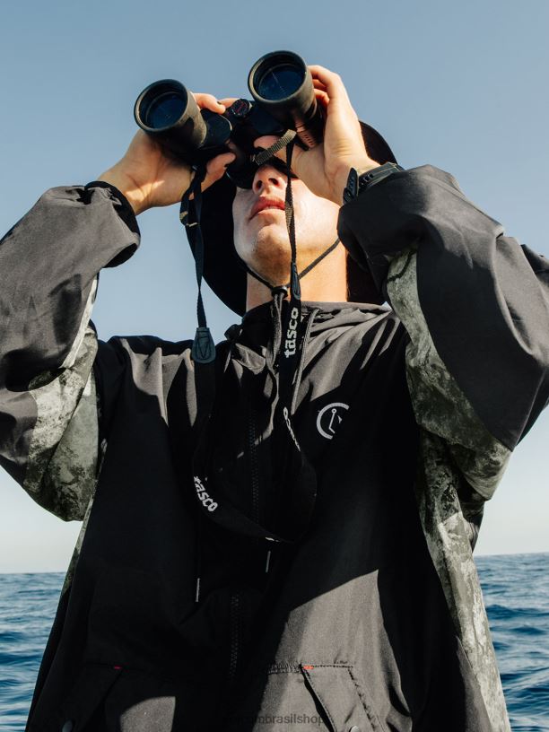 br Volcom homens roupas jaqueta balaram stack surf vitals preto 88NNJ188