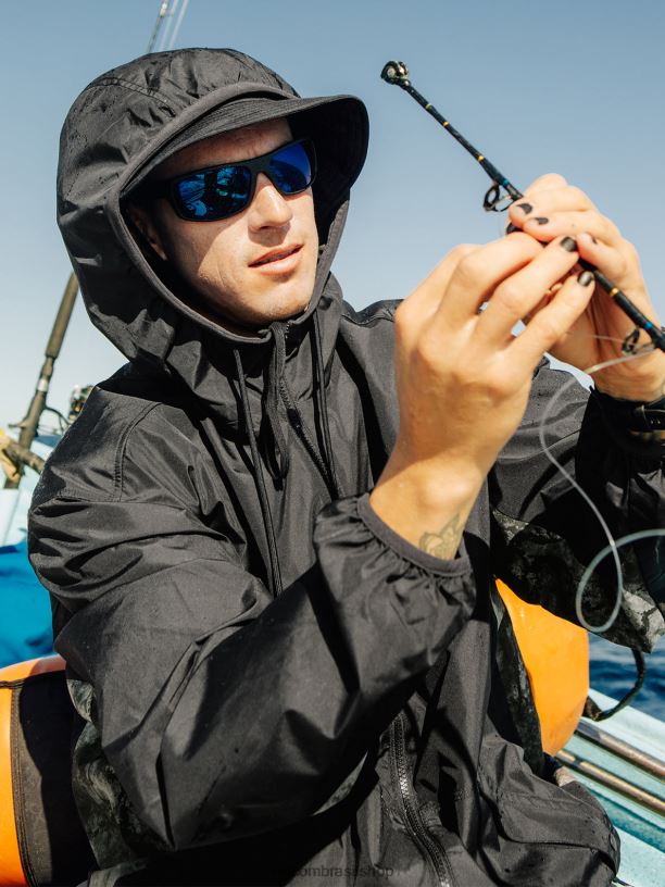 br Volcom homens roupas jaqueta balaram stack surf vitals preto 88NNJ188