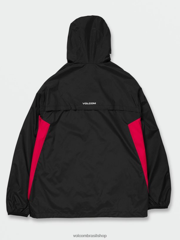 br Volcom homens roupas jaqueta surf vitals jack robinson preto 88NNJ195