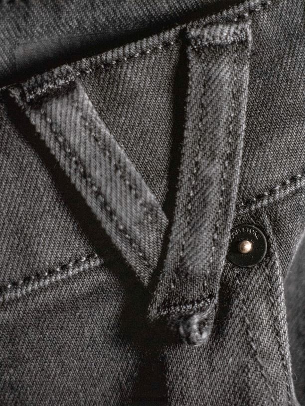 br Volcom homens roupas calça jeans vorta enzima cinza fácil 88NNJ354