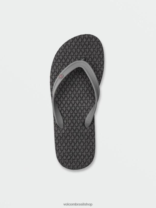 br Volcom homens calçados sandálias ecológicas estanho 88NNJ608