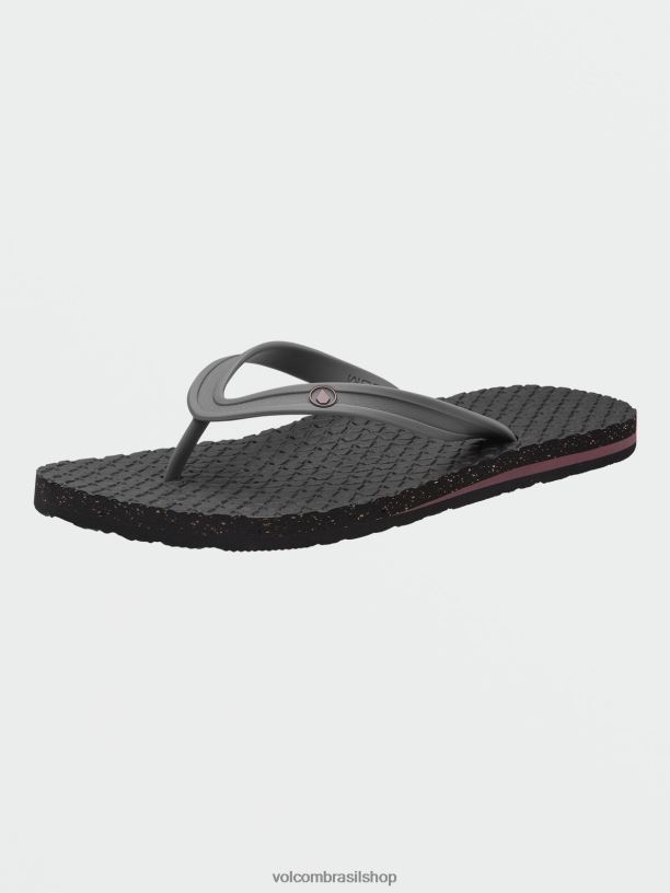 br Volcom homens calçados sandálias ecológicas estanho 88NNJ608