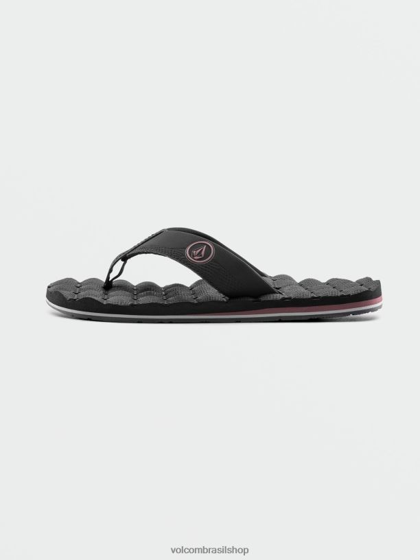 br Volcom homens calçados sandálias reclináveis combinação da marinha 88NNJ586