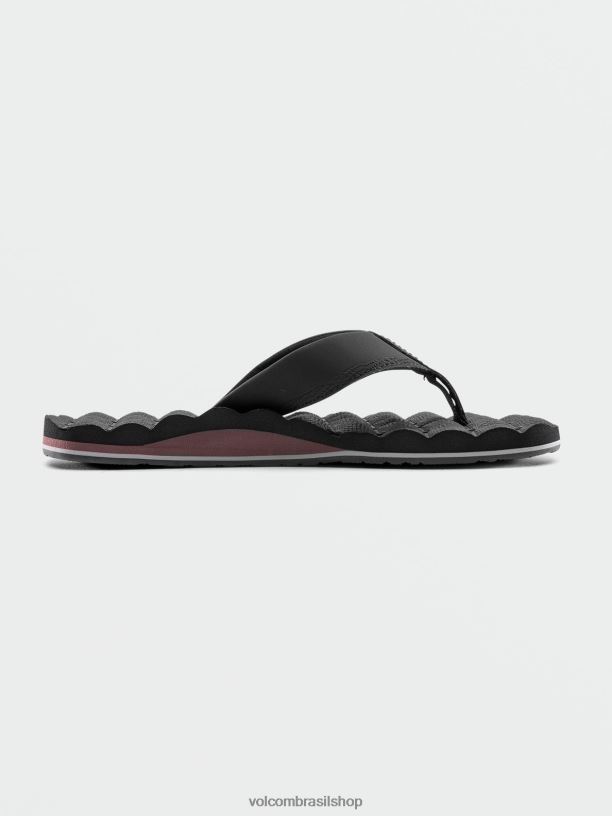 br Volcom homens calçados sandálias reclináveis combinação da marinha 88NNJ586